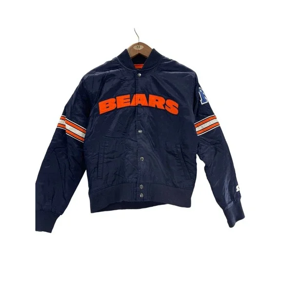 STARTER Jackets Coats Vintage Chicago Bears Nfl Football